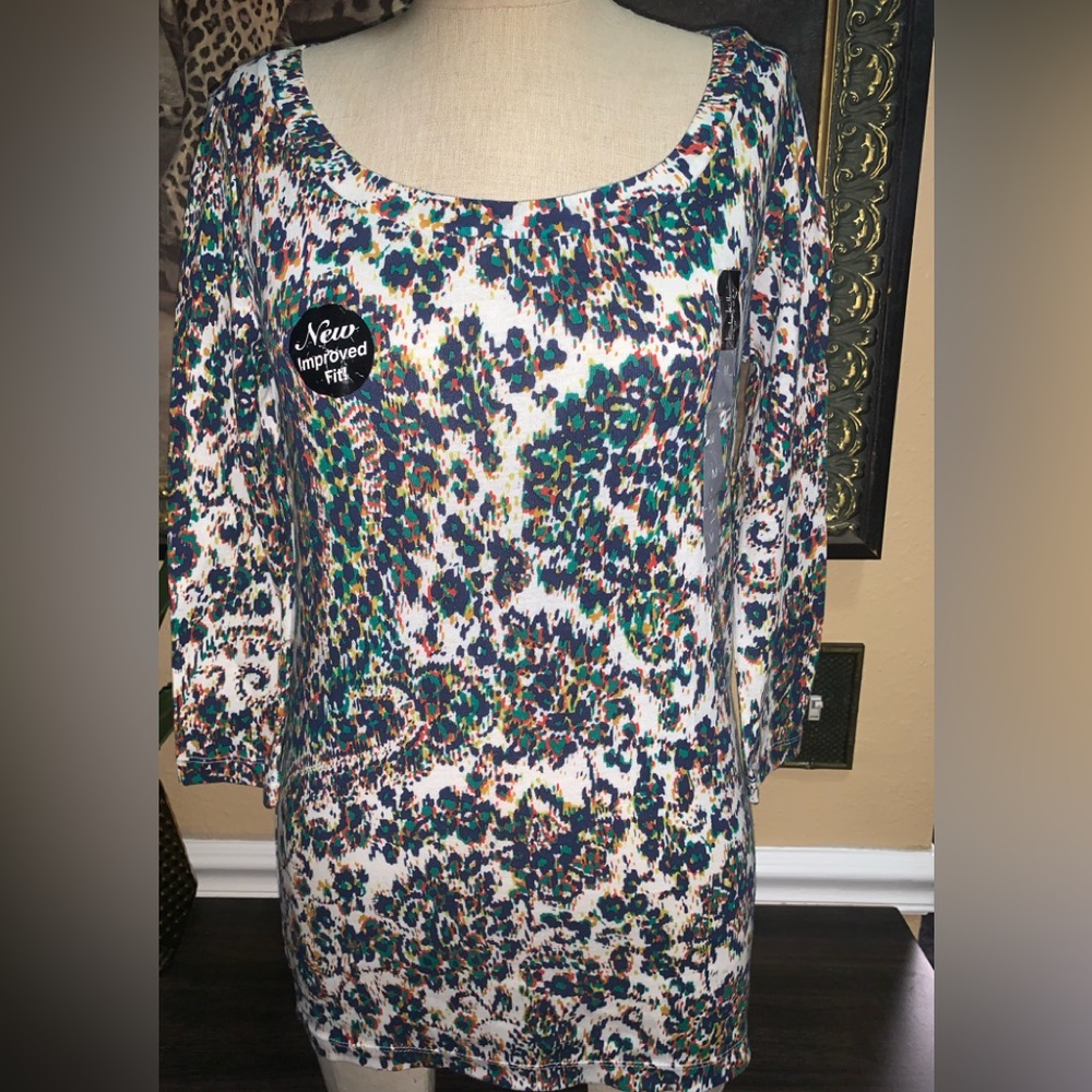 Paisley print top